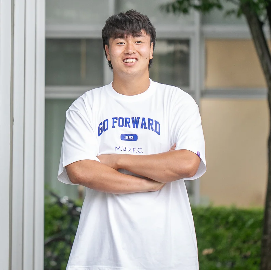 Tシャツ（go forward college 1）WHITE | 明治大学ラグビー部 公式
