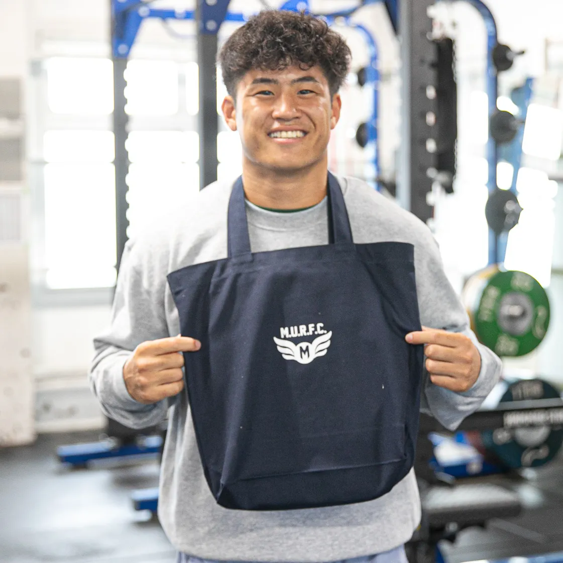 キャンバストートバッグ（winglogo 2）NAVY | 明治大学ラグビー部 公式