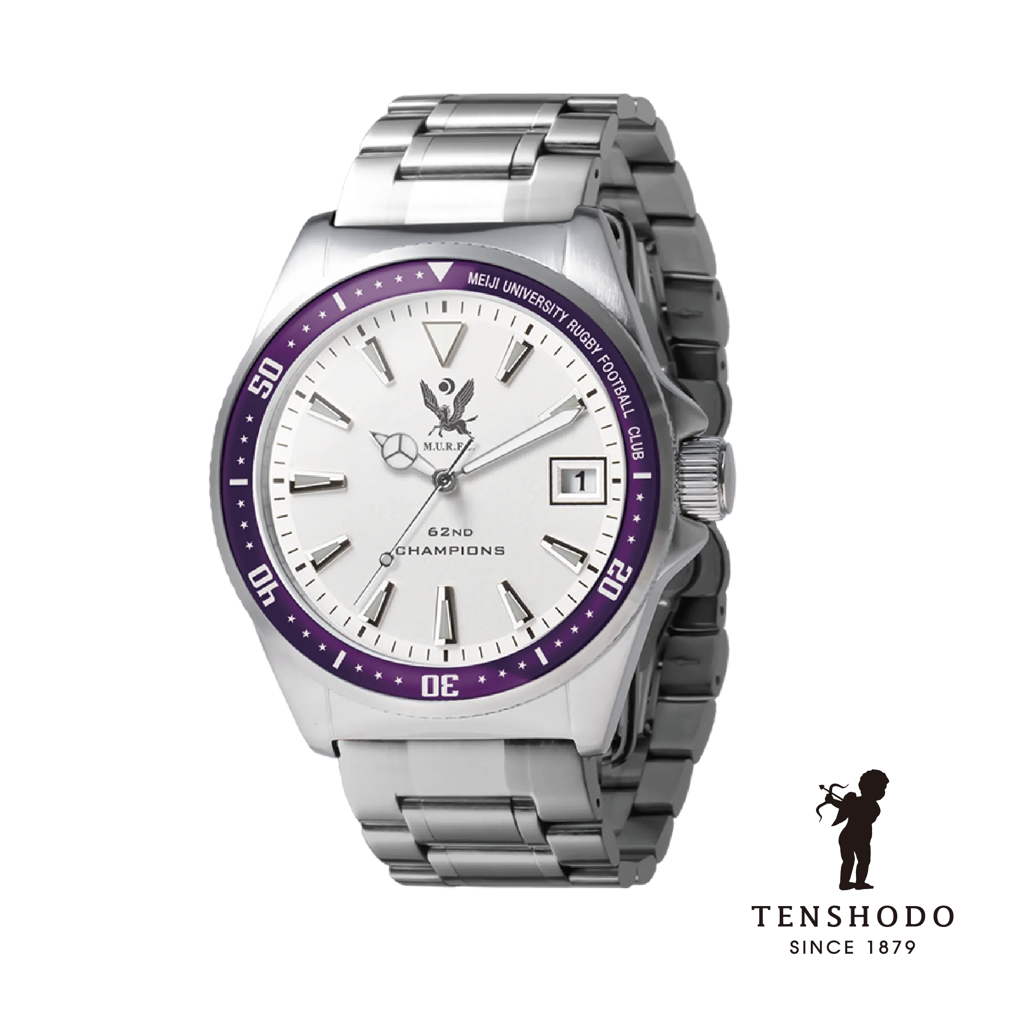 第62回大学選手権優勝記念】オリジナルダイバーズウォッチ | 明治大学